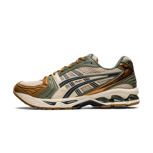 Overkicks - ASICS Gel-Kayano 14 Vanilla Tarmac (1201A019-250) - vista lateral