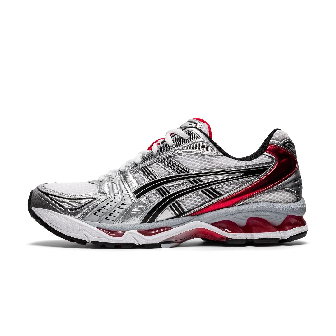 Overkicks - ASICS Gel-Kayano 14 White Classic Red (1201A019-103) - vista lateral