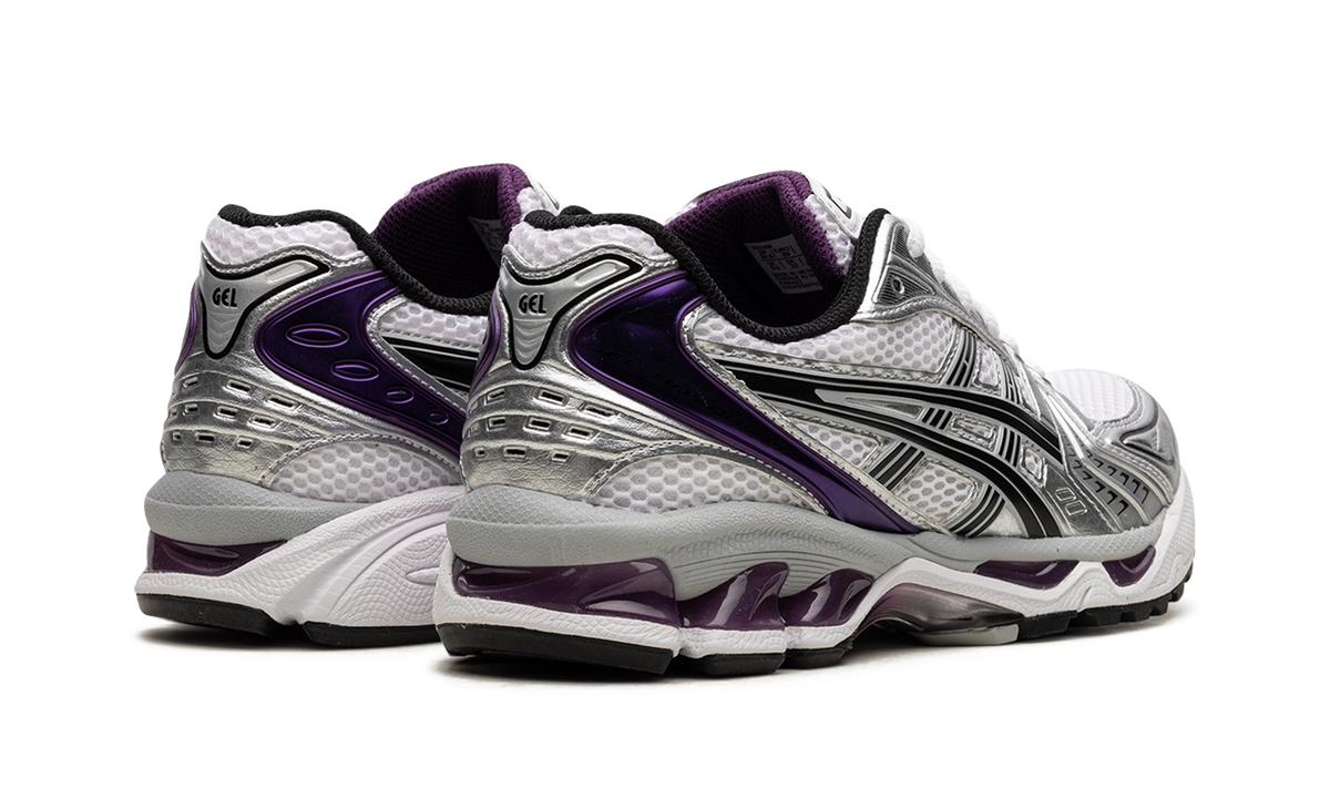 Overkicks - ASICS Gel-Kayano 14 White Dark Grape (Womens) (1202A056-111) - par completo