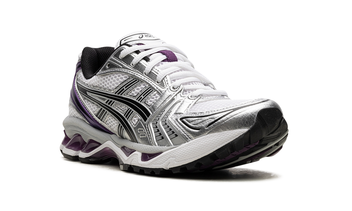 Overkicks - ASICS Gel-Kayano 14 White Dark Grape (Womens) (1202A056-111) - detalle lateral interior