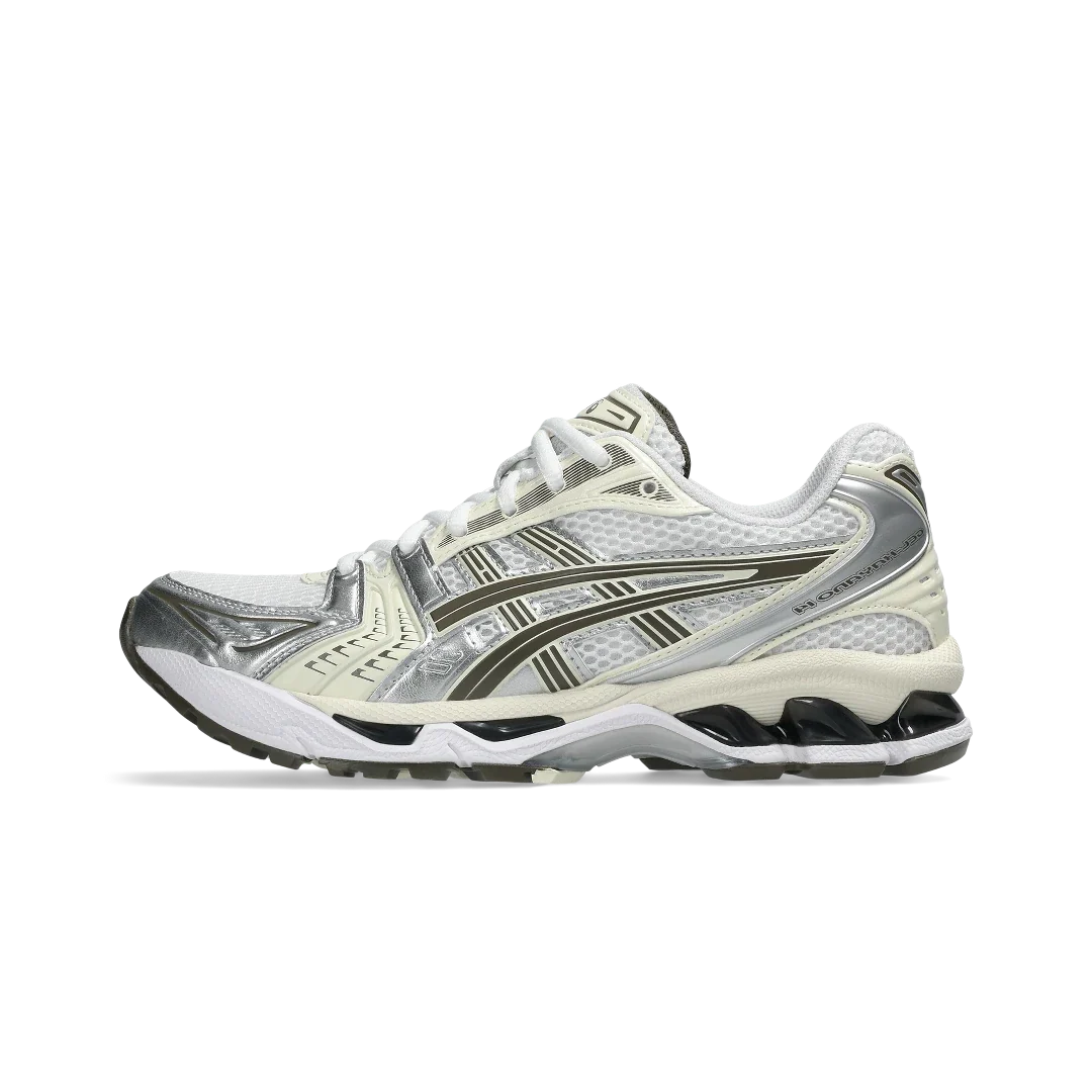 Overkicks - ASICS Gel-Kayano 14 White Ivory (1203A537-111) - vista lateral