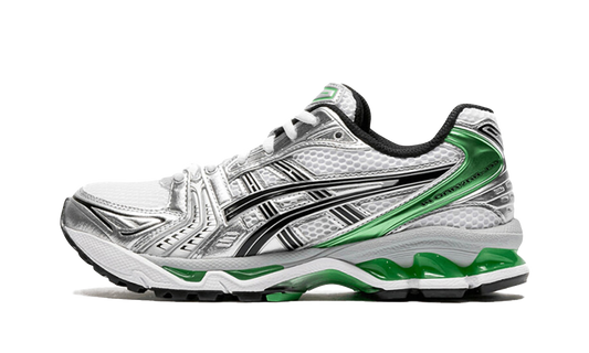 Overkicks - ASICS Gel-Kayano 14 White Malachite Green (1201A019-110) - vista lateral