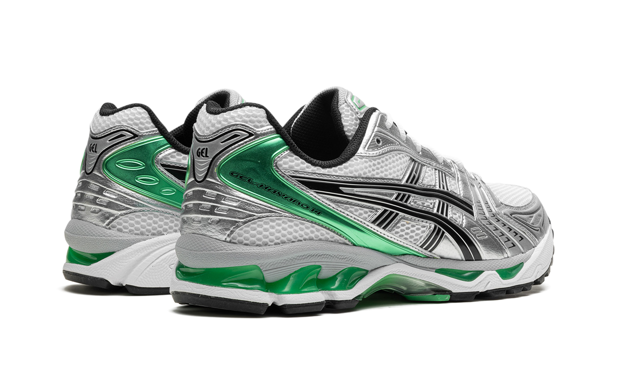 Overkicks - ASICS Gel-Kayano 14 White Malachite Green (1201A019-110) - par completo