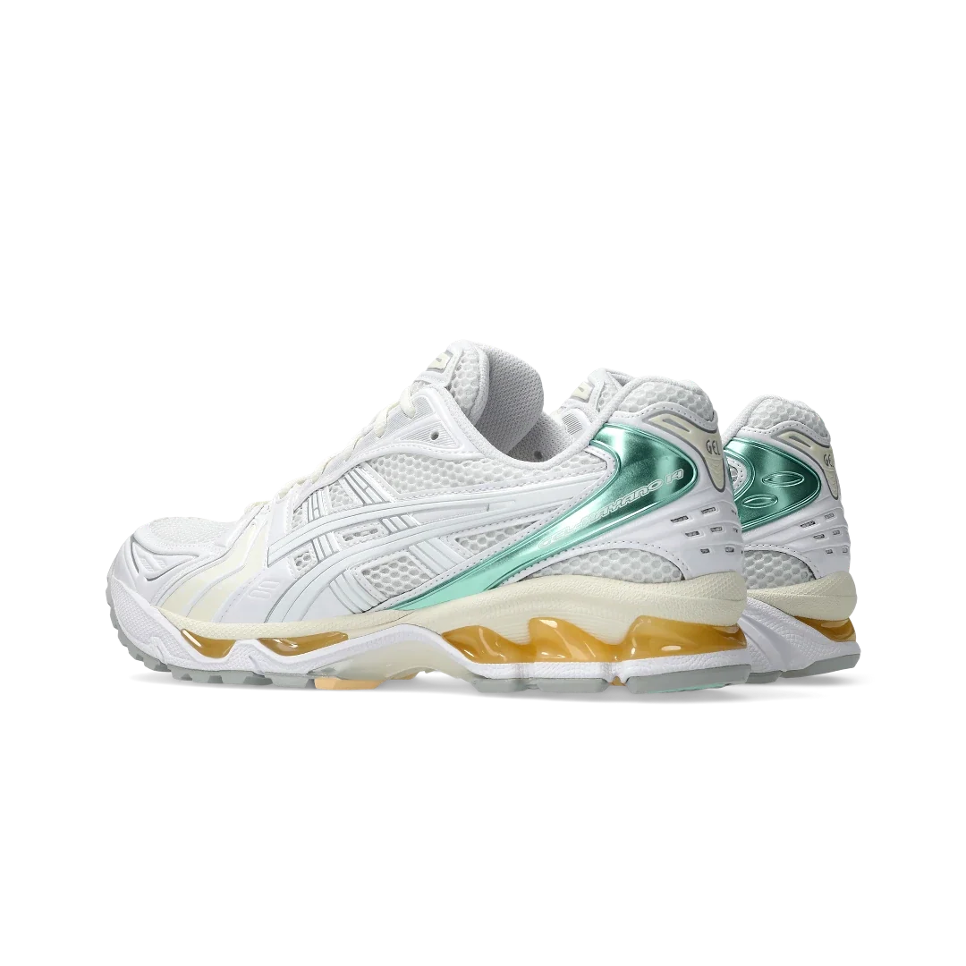 Overkicks - ASICS Gel-Kayano 14 White Mint Gold (1203A537-107) - par completo