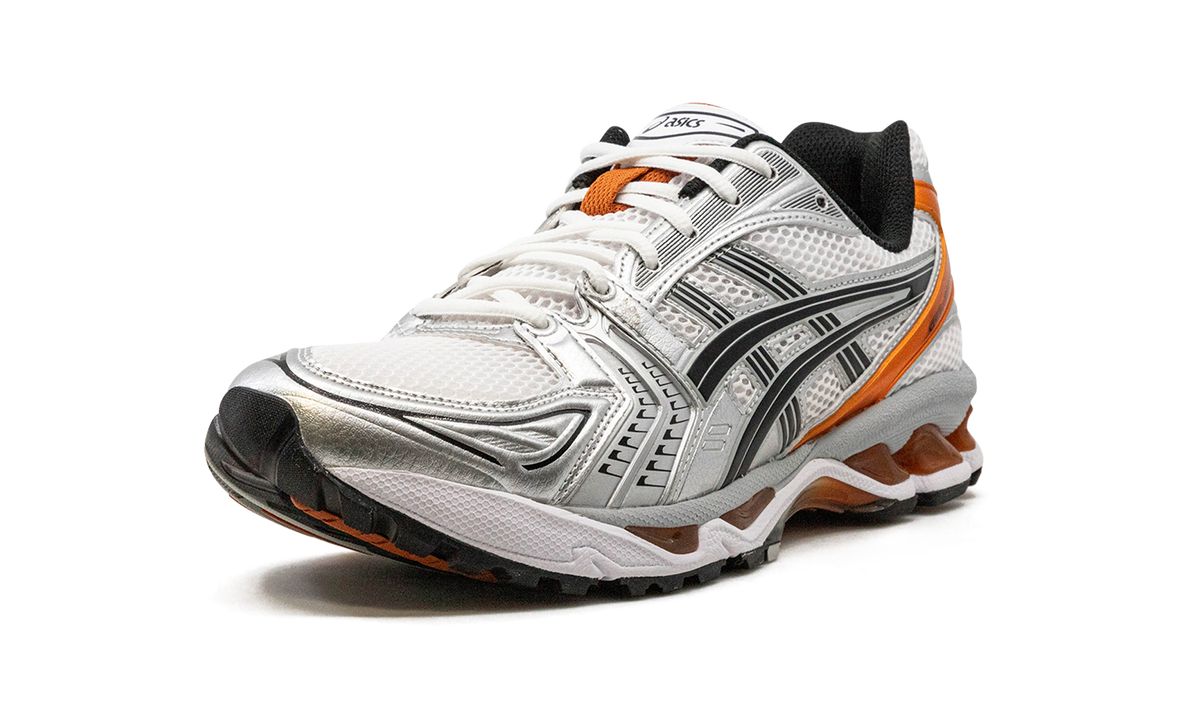 Overkicks - ASICS Gel-Kayano 14 White Piquant Orange (1201A019-109) - detalle suela