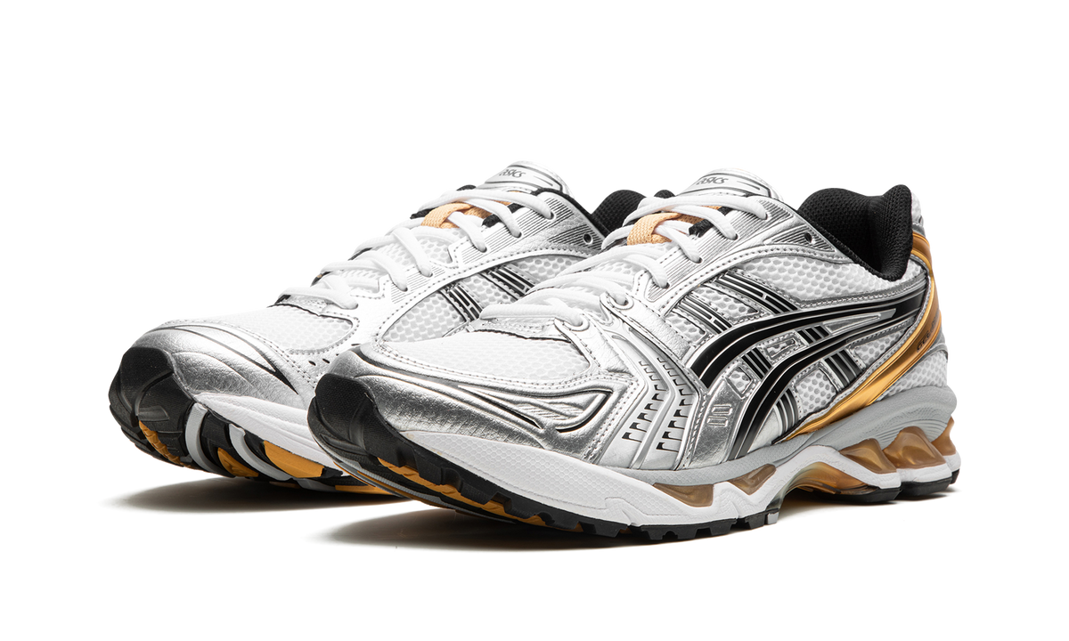 Overkicks - ASICS Gel-Kayano 14 White Pure Gold (1201A019-102) - vista trasera