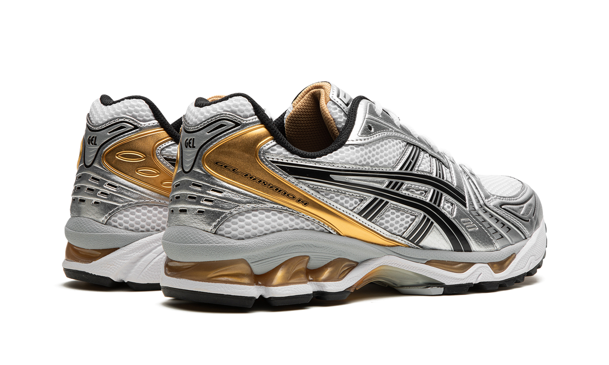 Overkicks - ASICS Gel-Kayano 14 White Pure Gold (1201A019-102) - par completo