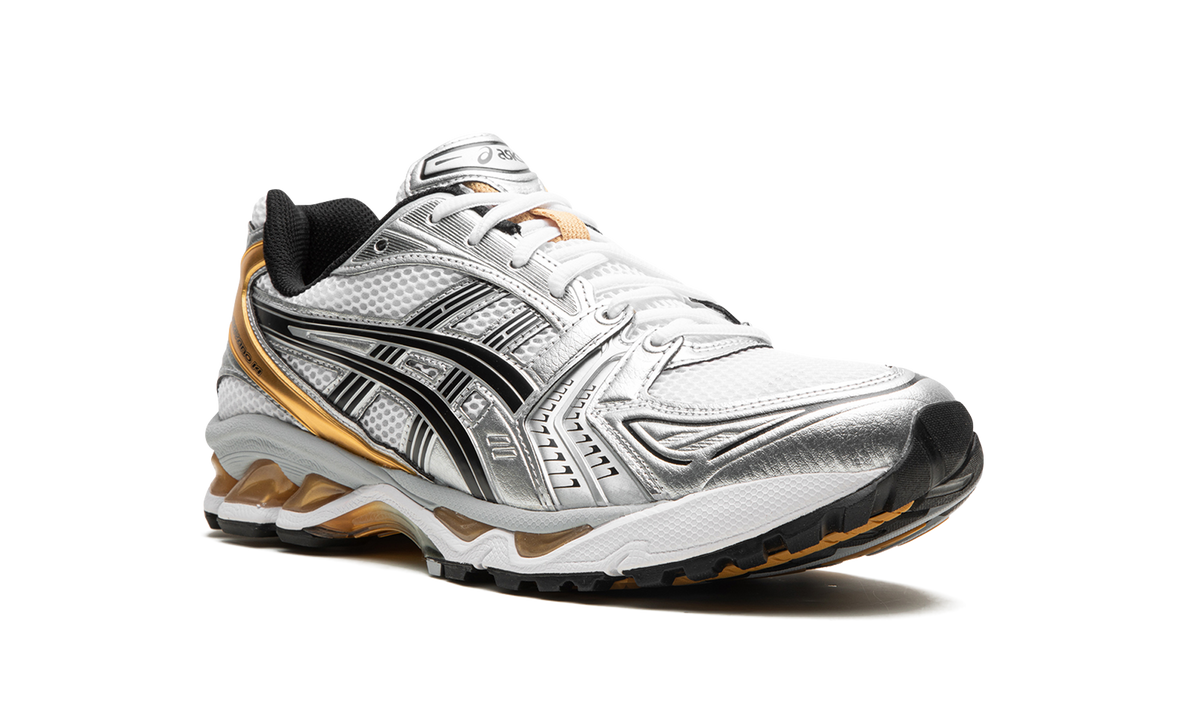Overkicks - ASICS Gel-Kayano 14 White Pure Gold (1201A019-102) - detalle lateral interior