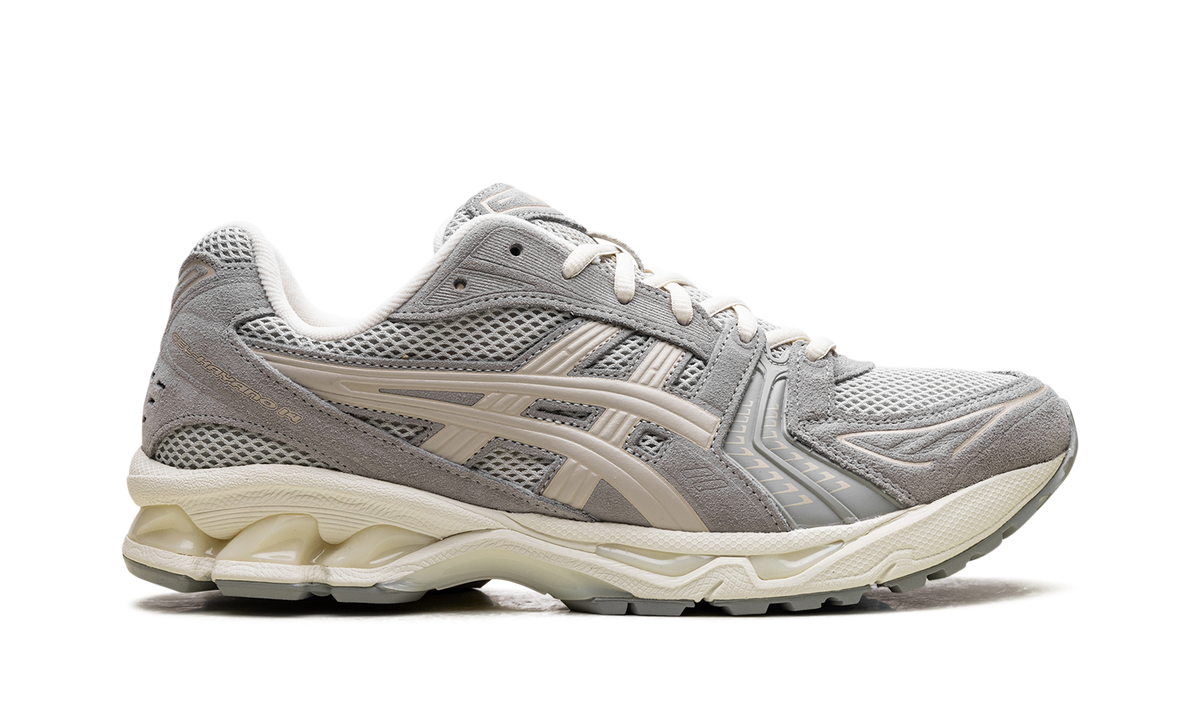 Overkicks - ASICS Gel-Kayano 14 White Sage Smoke Grey (1201A161-028) - detalle talon