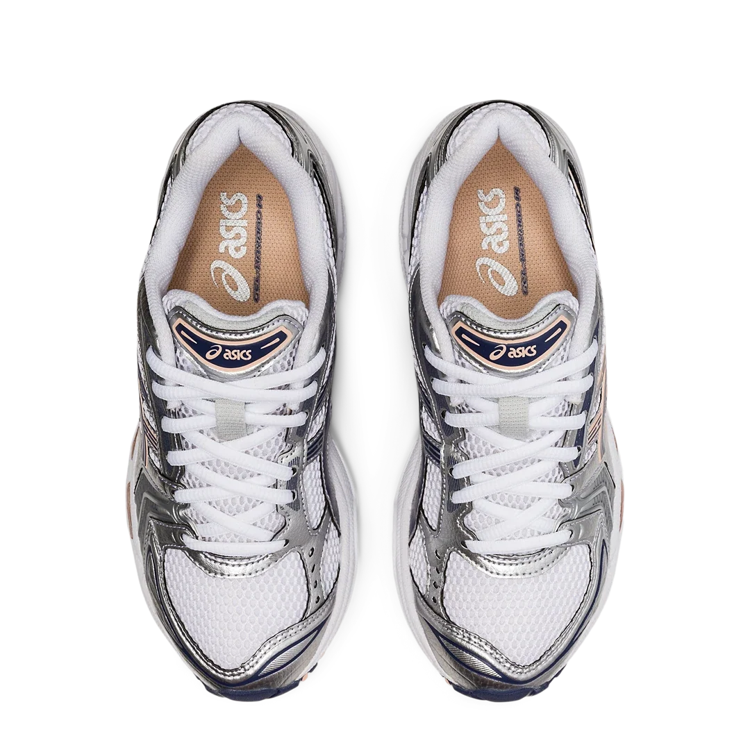Overkicks - ASICS Gel-Kayano 14 White Thunder Blue (Womens) (1202A056-103) - detalle suela
