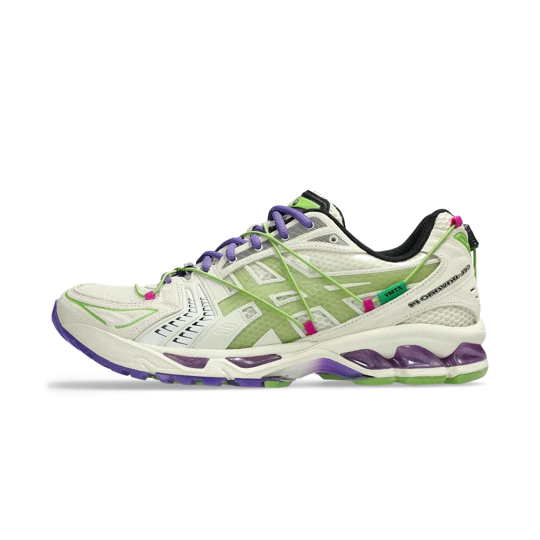 Overkicks - ASICS Gel-Kayano 14 Zutomayo White Green (1203A647-750) - vista lateral