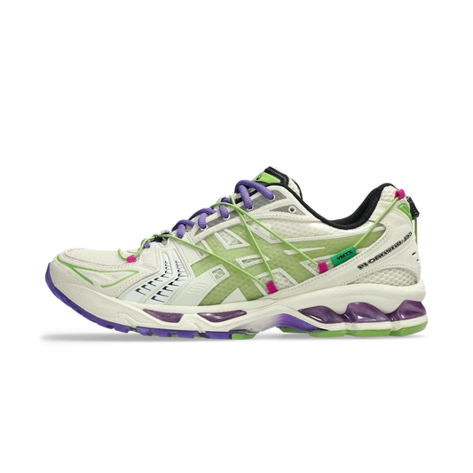 Overkicks - ASICS Gel-Kayano 14 Zutomayo White Green (1203A647-750) - vista lateral
