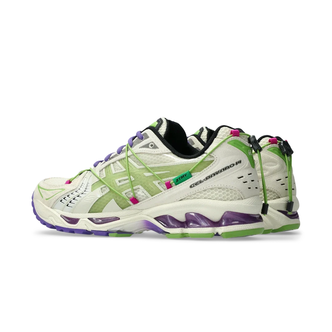 Overkicks - ASICS Gel-Kayano 14 Zutomayo White Green (1203A647-750) - par completo