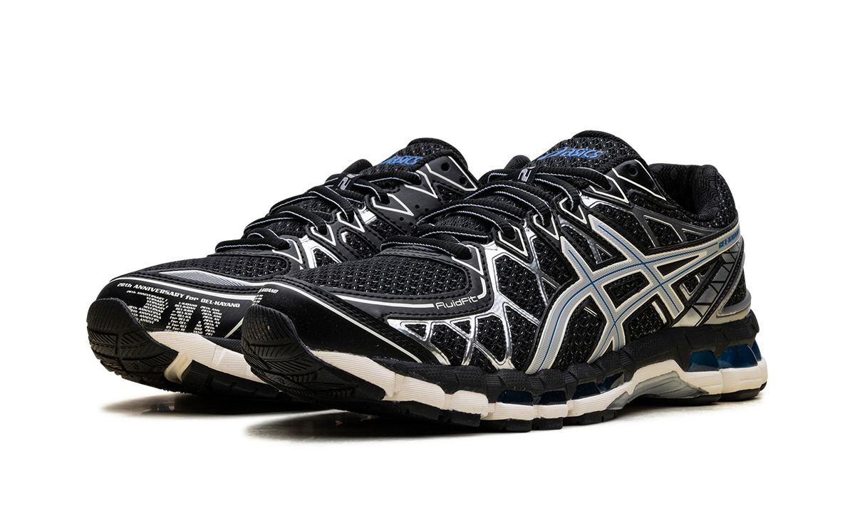 Overkicks - ASICS Gel-Kayano 20 Black Pure Silver (1203A388-001) - vista trasera