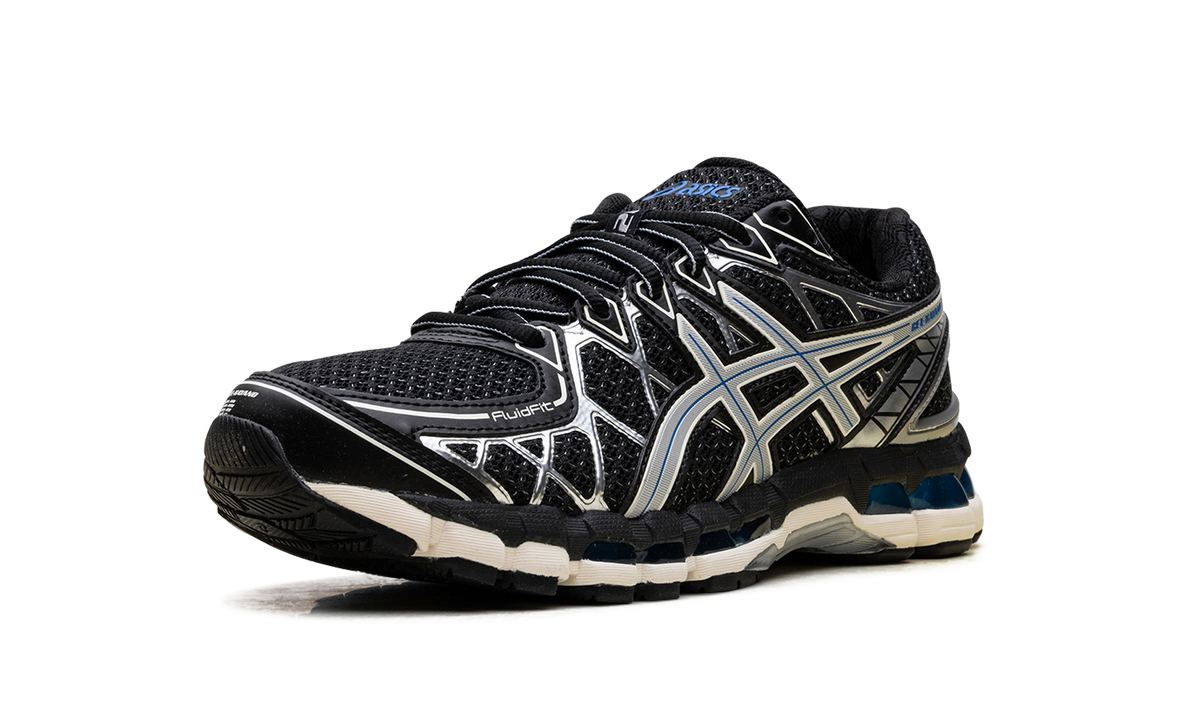 Overkicks - ASICS Gel-Kayano 20 Black Pure Silver (1203A388-001) - detalle suela