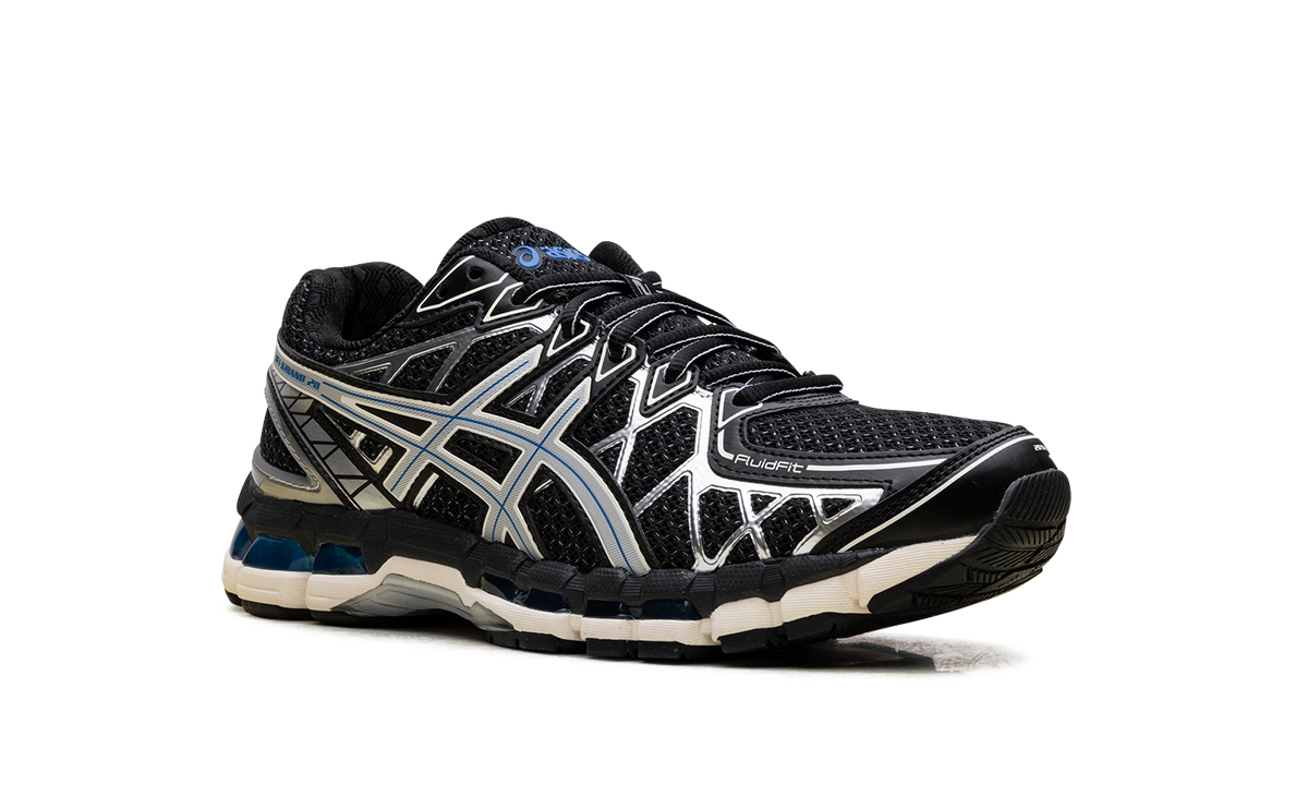Overkicks - ASICS Gel-Kayano 20 Black Pure Silver (1203A388-001) - detalle lateral interior