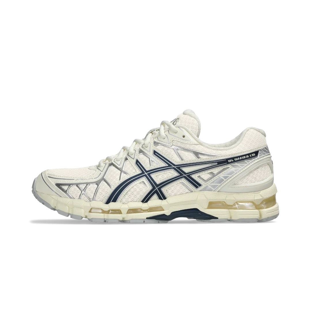 Overkicks - ASICS Gel-Kayano 20 Cream Independence Blue (1203A388-104) - vista lateral