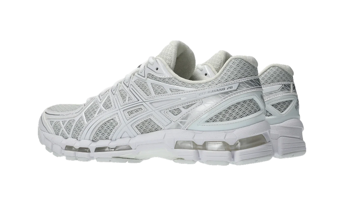 Overkicks - ASICS Gel-Kayano 20 Glacier Grey White (1203A388-028) - par completo