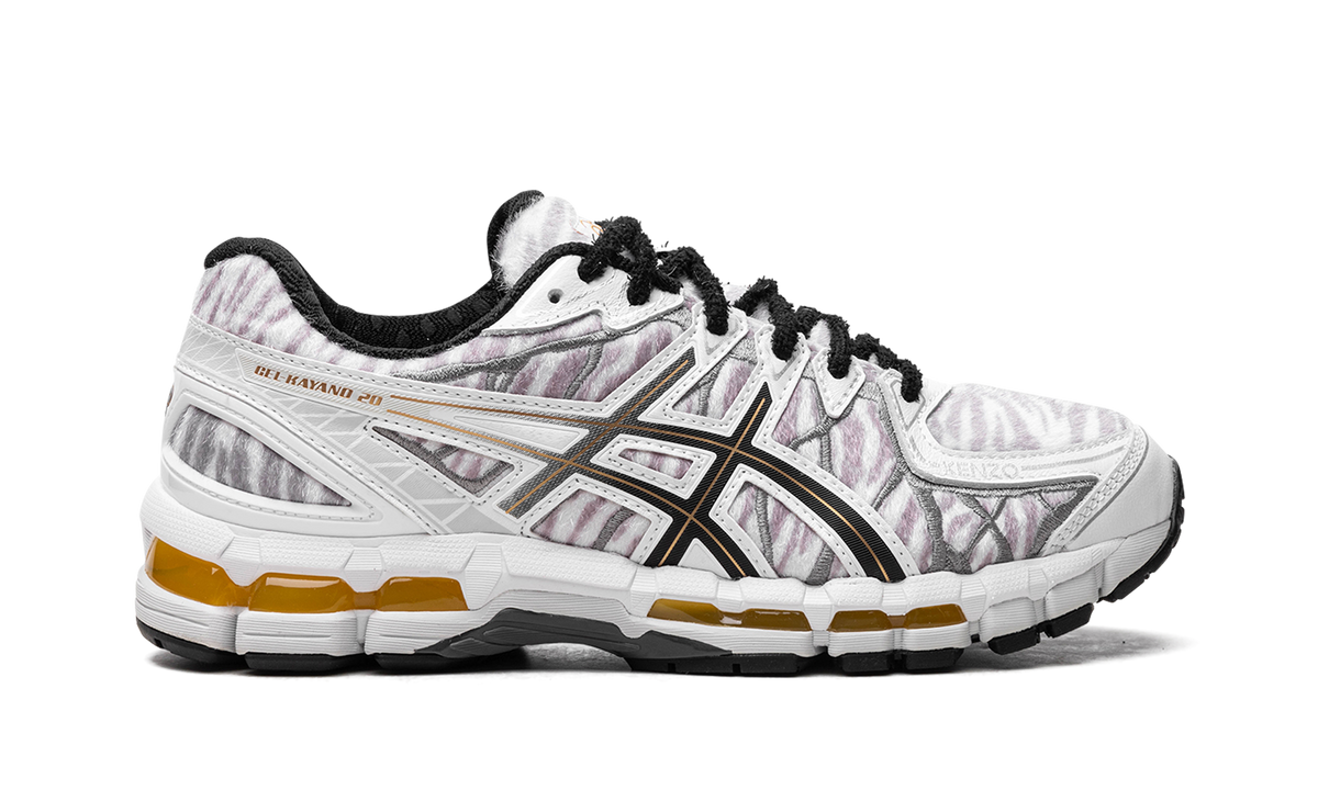 Overkicks - ASICS Gel-Kayano 20 KENZO Glacier Grey (1201B032-020) - detalle talon