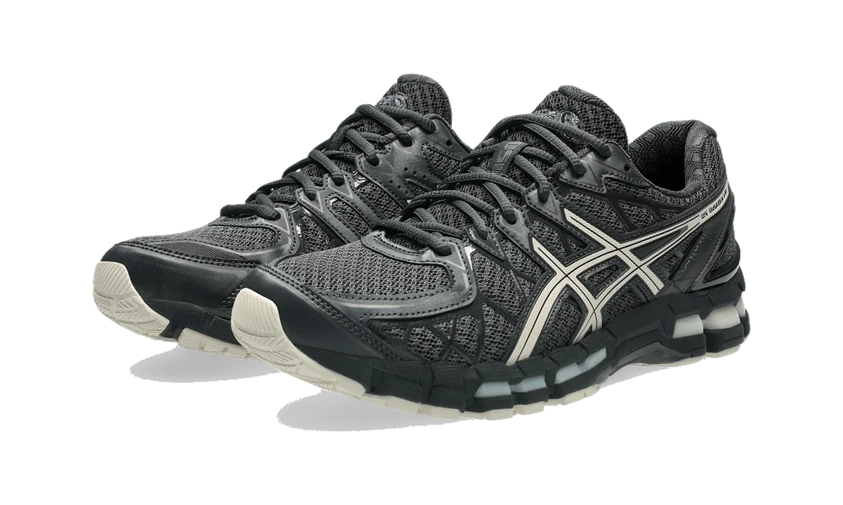 Overkicks - ASICS Gel-Kayano 20 Obsidian Grey Oatmeal (1203A388-027) - vista trasera
