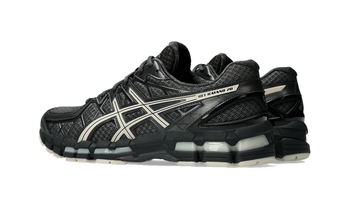 Overkicks - ASICS Gel-Kayano 20 Obsidian Grey Oatmeal (1203A388-027) - par completo