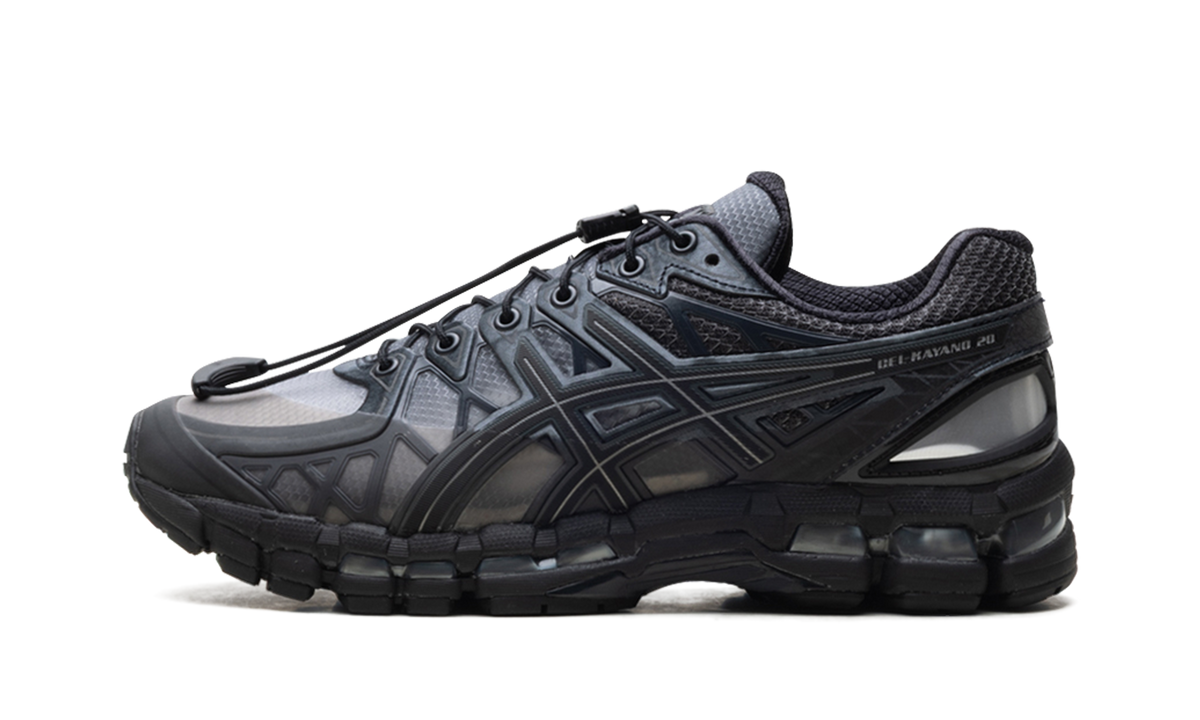 Overkicks - ASICS Gel-Kayano 20 Unaffected Black Obsidian (1203A529-020) - vista lateral