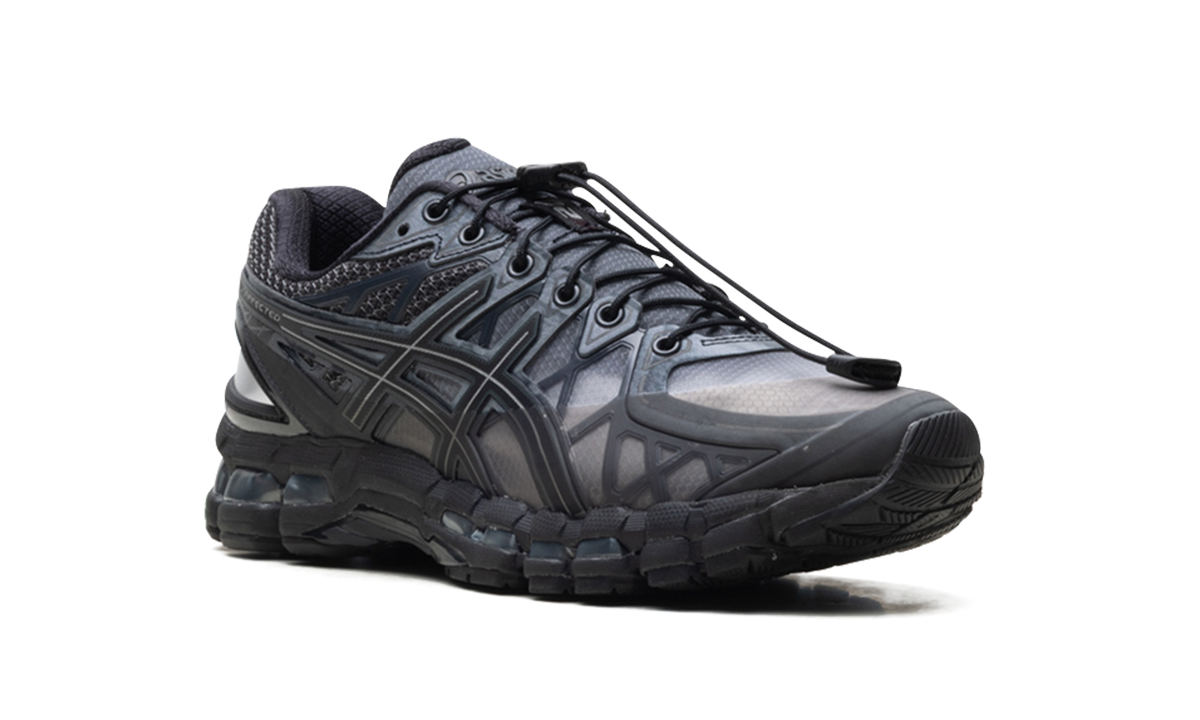 Overkicks - ASICS Gel-Kayano 20 Unaffected Black Obsidian (1203A529-020) - detalle lateral interior