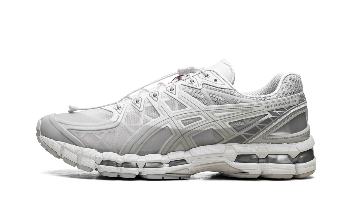 Overkicks - ASICS Gel-Kayano 20 Unaffected Cream Lake Grey (1203A529-100) - vista lateral