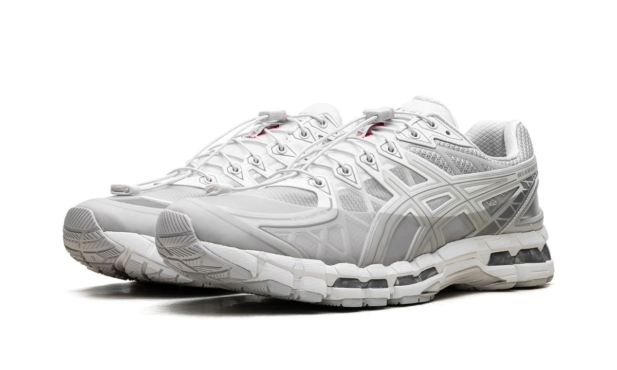Overkicks - ASICS Gel-Kayano 20 Unaffected Cream Lake Grey (1203A529-100) - vista trasera