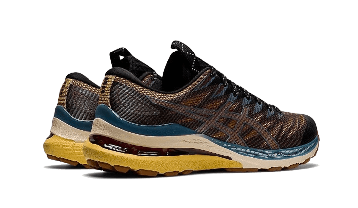 Overkicks - ASICS Gel-Kayano 28 Anthracite Antique Gold (Womens) (1202A261-001) - par completo