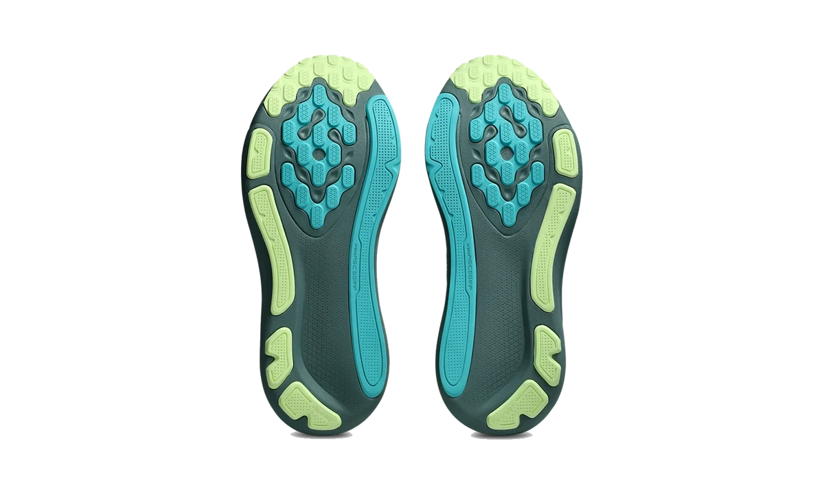 Overkicks - ASICS Gel-Kayano 33 Foggy Teal Illuminate Yellow (1011C167-403) - vista superior