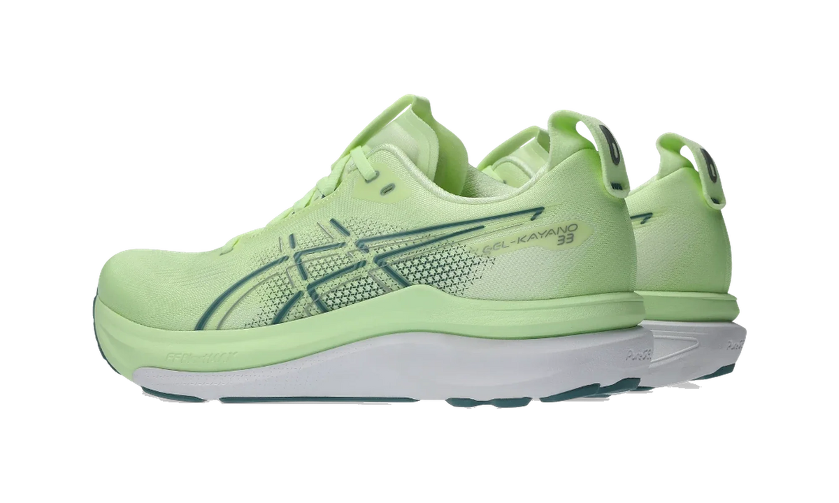 Overkicks - ASICS Gel-Kayano 33 Illuminate Yellow White (1011C167-750) - par completo