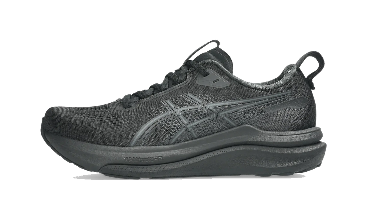 Overkicks - ASICS Gel-Kayano 33 Triple Black (Womens) (1012B939-001) - vista lateral