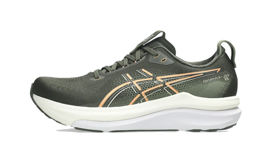 Overkicks - ASICS Gel-Kayano 33 Vintage Khaki Bright Sunstone (1011C167-200) - vista lateral