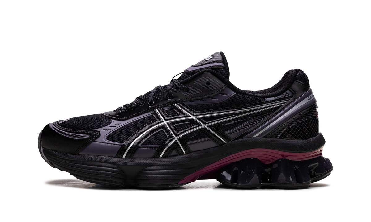 Overkicks - ASICS Gel-Kinetic Fluent Black Black (1203A737-001) - vista lateral