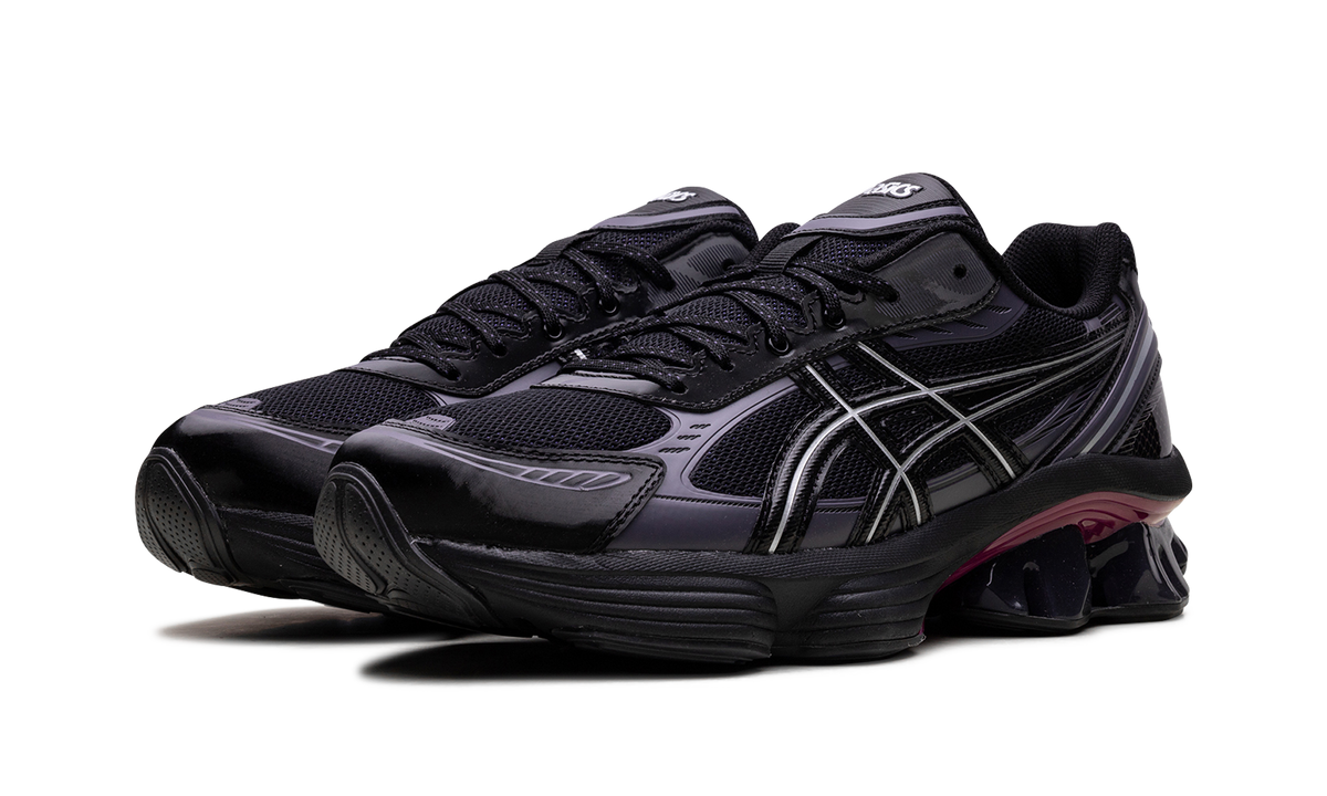 Overkicks - ASICS Gel-Kinetic Fluent Black Black (1203A737-001) - vista trasera