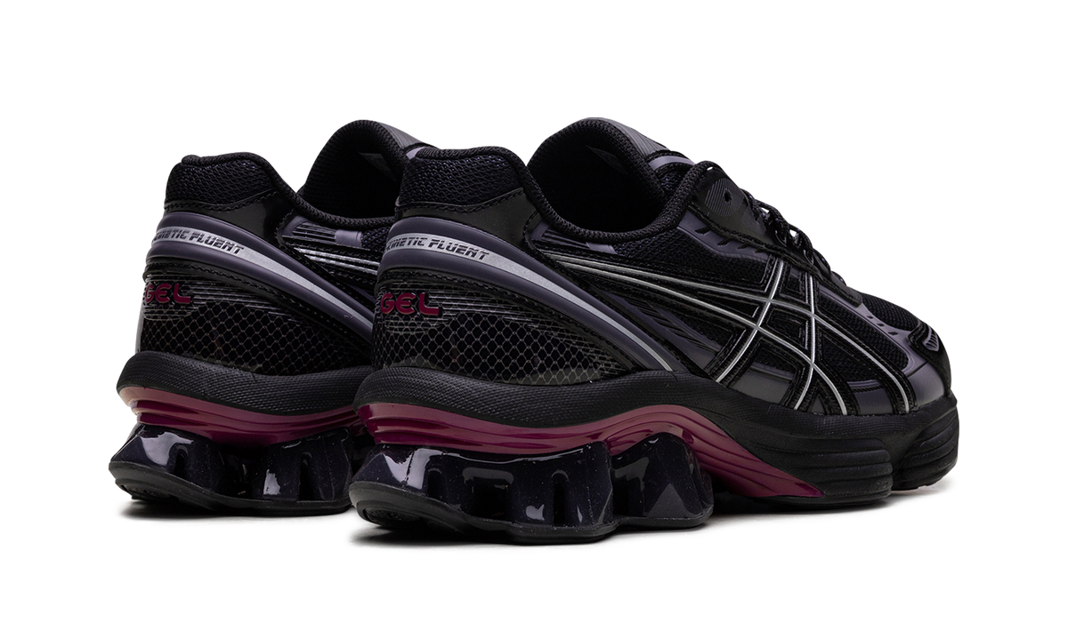 Overkicks - ASICS Gel-Kinetic Fluent Black Black (1203A737-001) - par completo