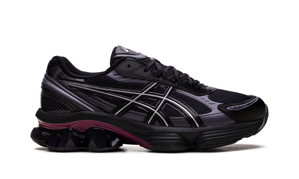 Overkicks - ASICS Gel-Kinetic Fluent Black Black (1203A737-001) - detalle talon