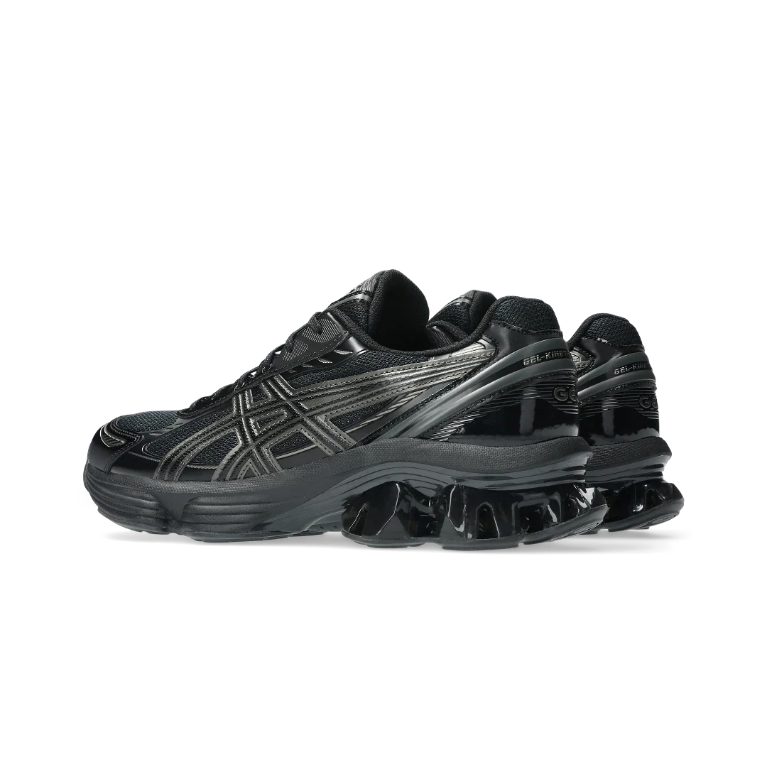 Overkicks - ASICS Gel-Kinetic Fluent Black Graphite Grey (1203A591-003) - par completo