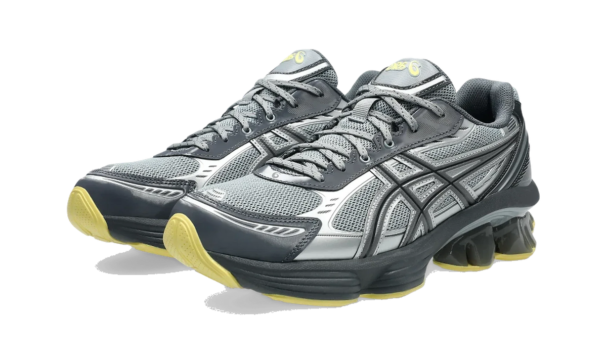 Overkicks - ASICS Gel-Kinetic Fluent Gravel Carbon (1203A591-027) - vista trasera