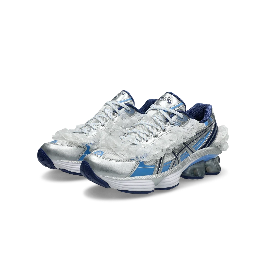 Overkicks - ASICS Gel-Kinetic Fluent SHUSHU TONG White (1203A822-101) - vista trasera