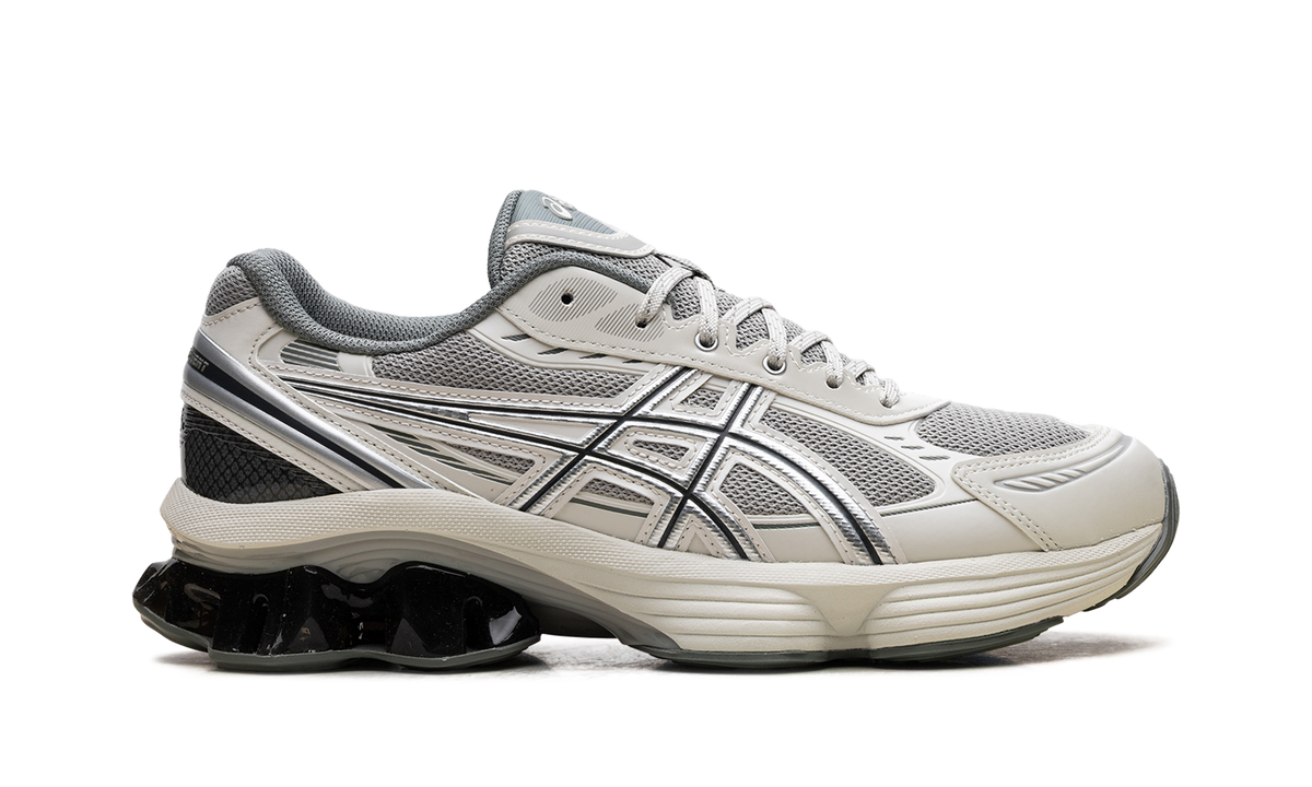 Overkicks - ASICS Gel-Kinetic Fluent Seal Grey Pure Silver (1203A591-021) - detalle talon