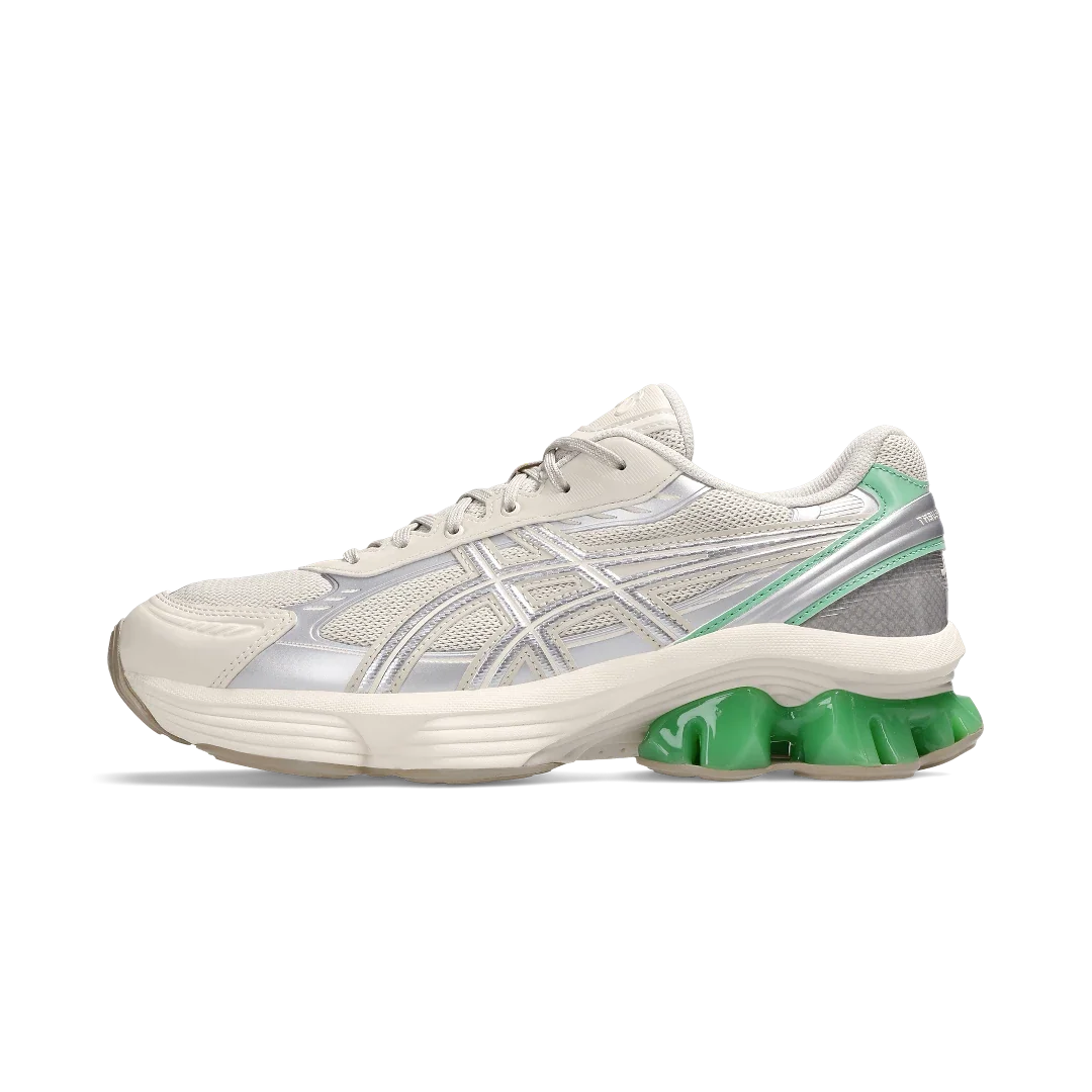 Overkicks - ASICS Gel-Kinetic Fluent Smoke Grey Pure Silver (1203A591-026) - vista lateral