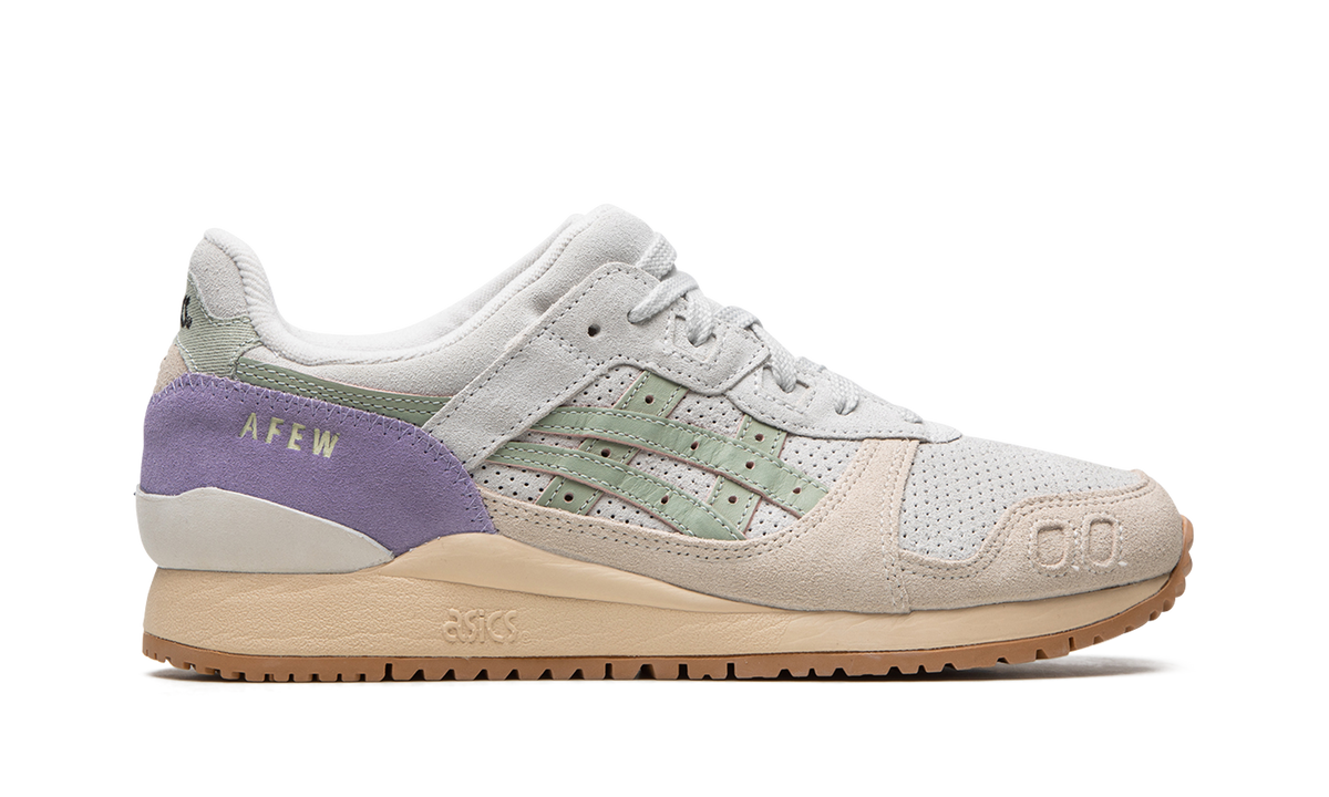 Overkicks - ASICS Gel-Lyte III AFEW Beauty of Imperfection (1201A479-023) - detalle talon