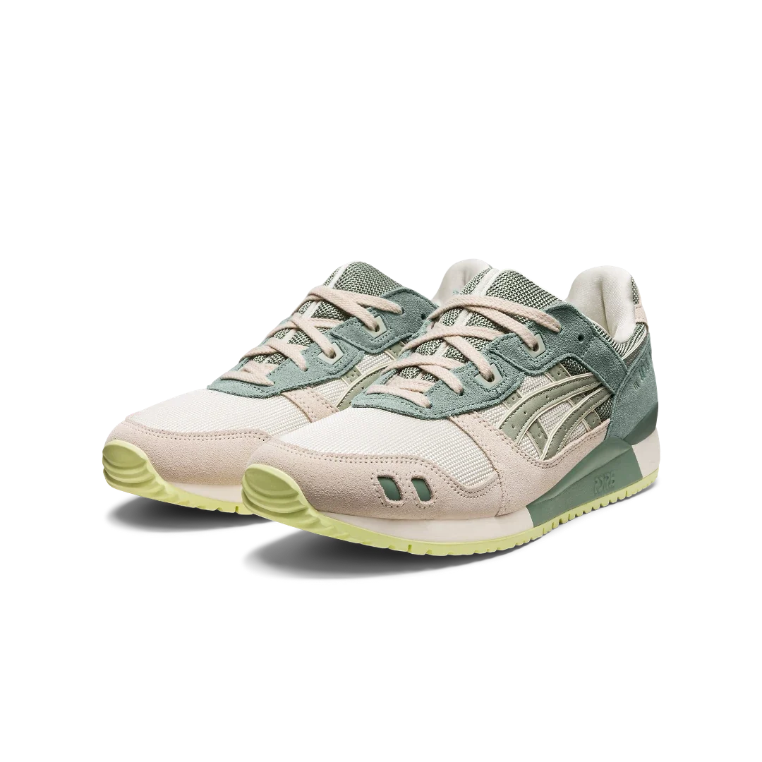 Overkicks - ASICS Gel-Lyte III OG Cream Olive Grey (1201A832-101) - vista trasera