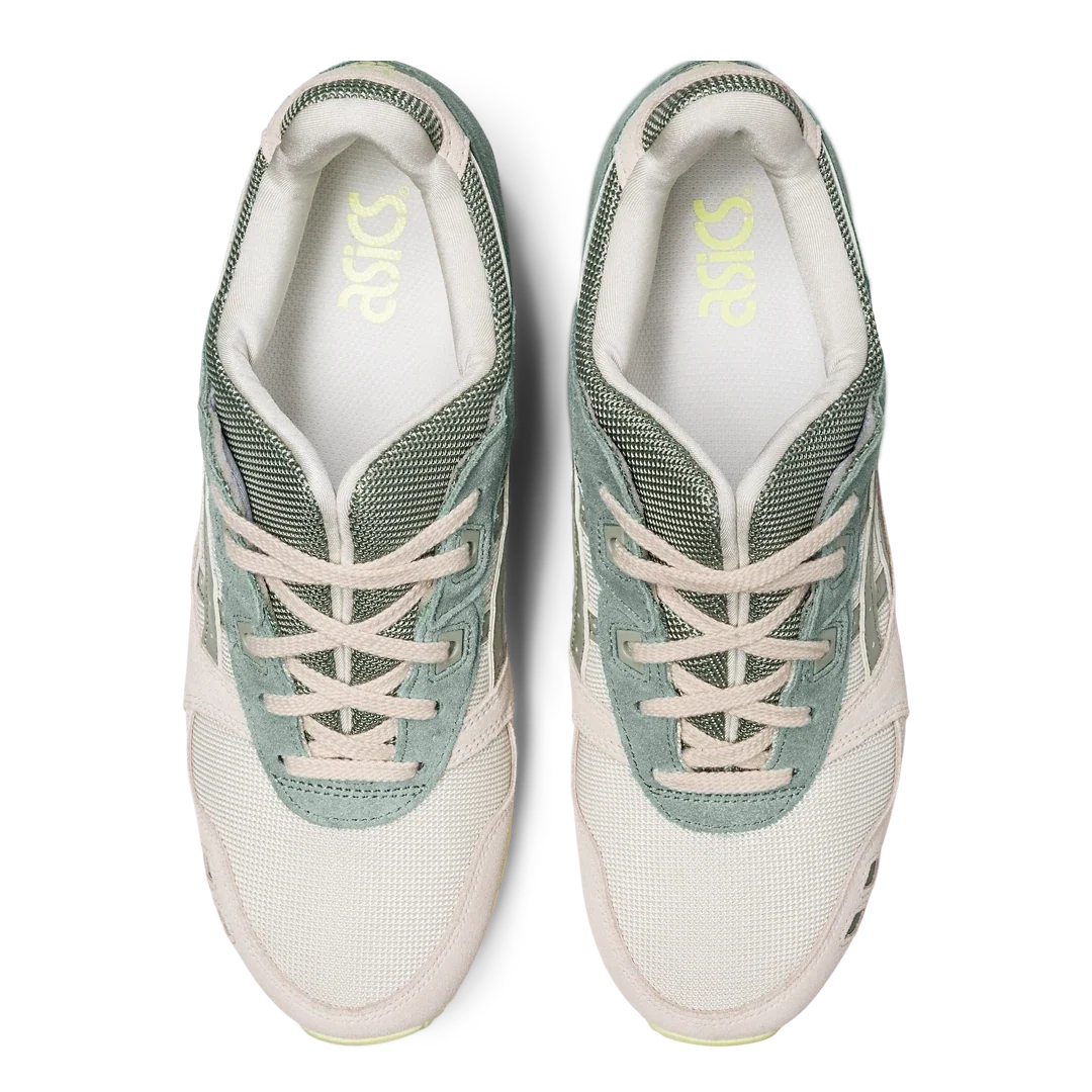 Overkicks - ASICS Gel-Lyte III OG Cream Olive Grey (1201A832-101) - detalle suela