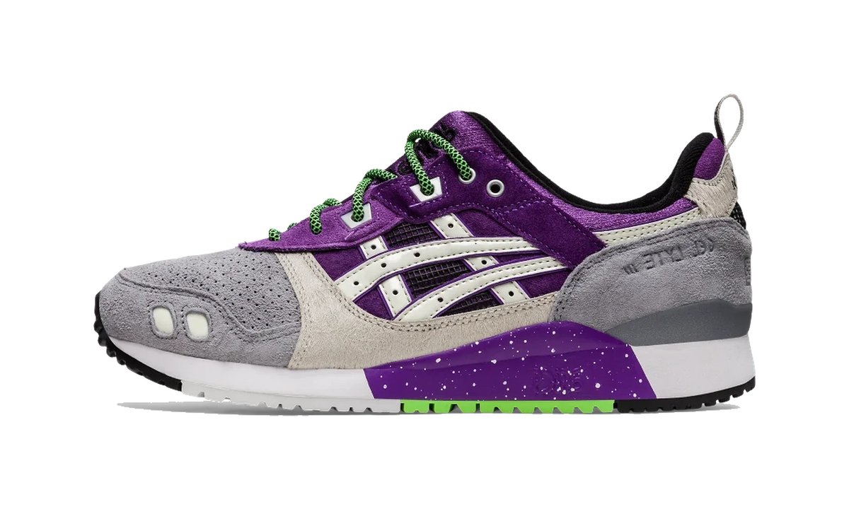 Overkicks - ASICS Gel-Lyte III OG Sneaker Freaker atmos Alley Cats (1201A529-020) - vista lateral