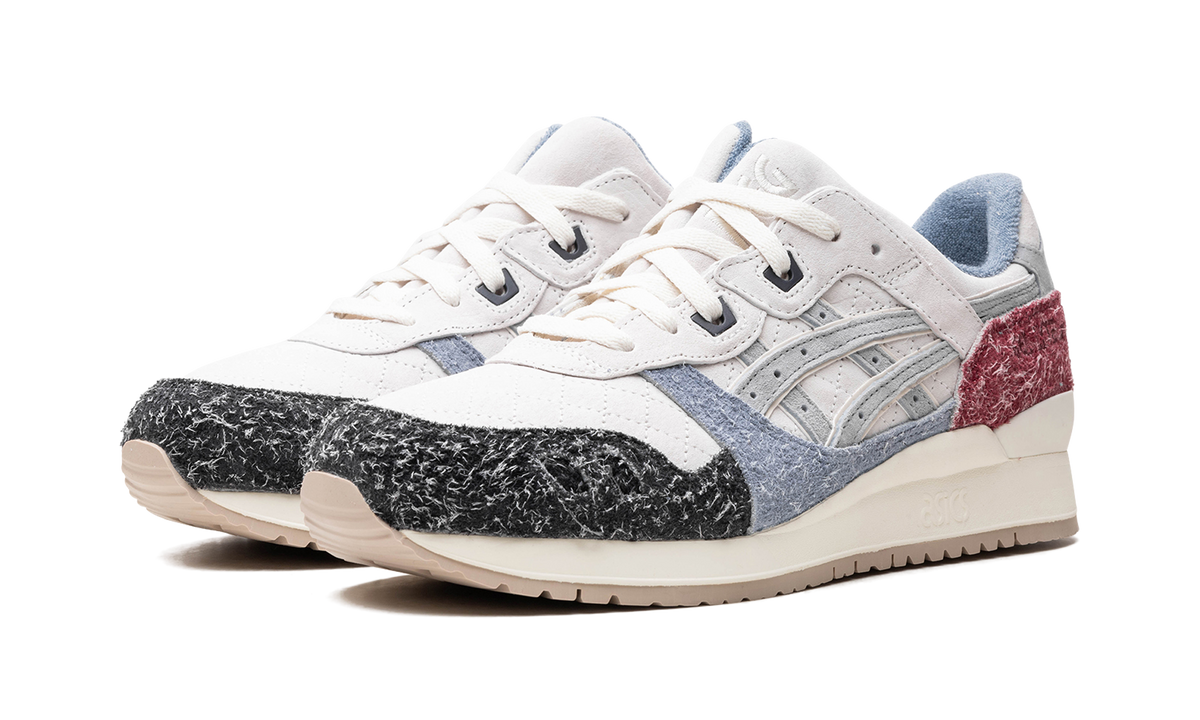 Overkicks - ASICS Gel-Lyte III Remastered Kith Seoul (1201A847-100) - vista trasera