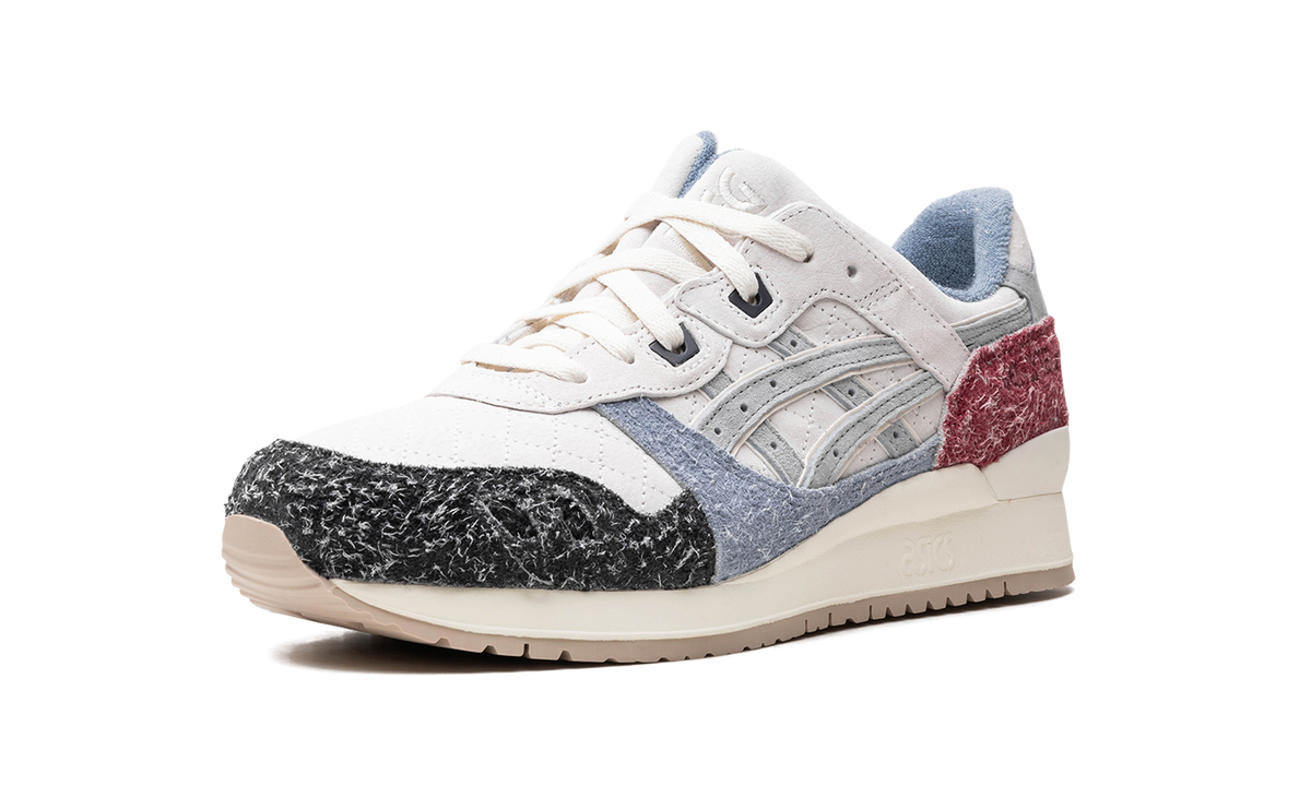Overkicks - ASICS Gel-Lyte III Remastered Kith Seoul (1201A847-100) - detalle suela