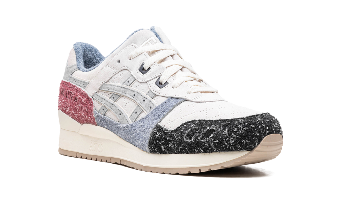 Overkicks - ASICS Gel-Lyte III Remastered Kith Seoul (1201A847-100) - detalle lateral interior